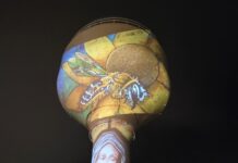 Watertoren schittert weer als schilderij