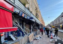 Ravage in Kinkerstraat na plofkraak