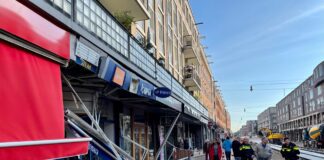 Ravage in Kinkerstraat na plofkraak