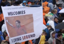 Roger Federer stopt met tennis, precies tien jaar geleden speelde hij in het Westerpark