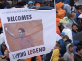 Roger Federer stopt met tennis, precies tien jaar geleden speelde hij in het Westerpark