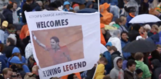 Roger Federer stopt met tennis, precies tien jaar geleden speelde hij in het Westerpark