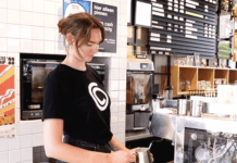 Binnenkijken bij de Coffeecompany op het Bos en Lommerplein