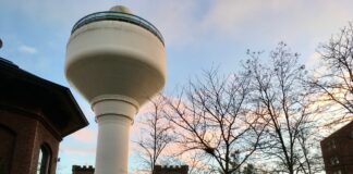 Watertoren uit 1966 is nu monument