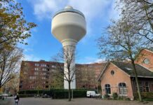 Veel busjes op autovrij GWL-terrein