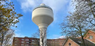 Veel busjes op autovrij GWL-terrein