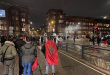 Mercatorplein en Plein ’40-’45 veiligheidsrisicogebied tijdens WK-wedstrijd Marokko