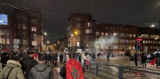 Mercatorplein en Plein ’40-’45 veiligheidsrisicogebied tijdens WK-wedstrijd Marokko