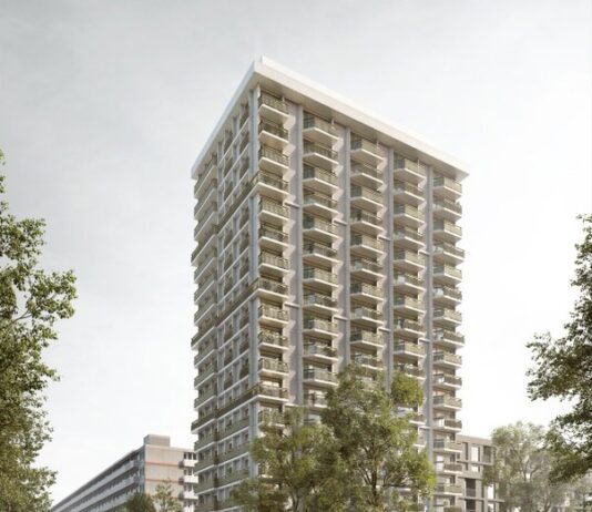 Bouw woontoren voor jongeren bij August Allébeplein