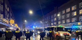 Mercatorplein weer door ME ontruimd, tien aanhoudingen