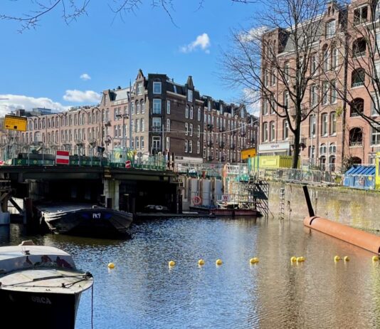 Tegenvaller bij werkzaamheden brug Da Costagracht