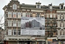 Toen er nog woningen waren in het Gat van de Kinkerbuurt