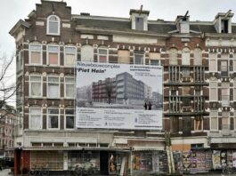 Toen er nog woningen waren in het Gat van de Kinkerbuurt