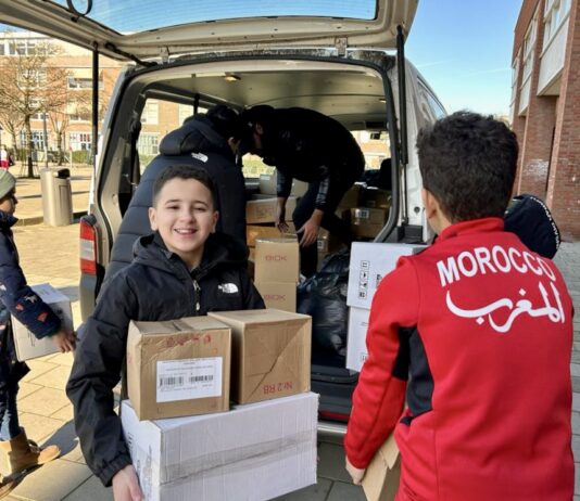 Joop Westerweelschool in actie voor slachtoffers aardbeving