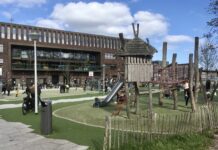 Speelplaats Houthavenpark uitgebreid