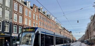 Trams 7 en 17 weer door vernieuwde Kinkerstraat