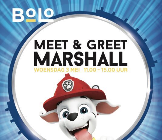 Meet & Greet met Marshall van PAW Patrol op Bos en Lommerplein
