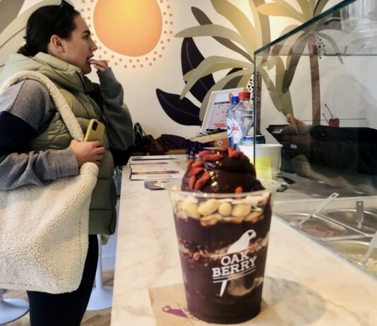 Oakberry heeft de koudste lunch van Westerpark