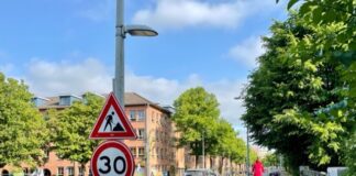 Proef met verkeersdrempel en 30 km/u Willem de Zwijgerlaan