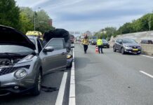 Boete 29 automobilisten om filmen ongeluk A10 West
