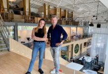 Werken, leren, yoga en dineren in oude loods Houthaven