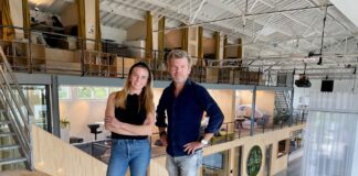 Werken, leren, yoga en dineren in oude loods Houthaven