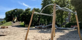 Speelplek Bos en Lommer langer dicht na vernielingen