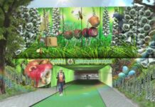 Gaan fietstunnels bij het Rembrandtpark er zo uitzien?