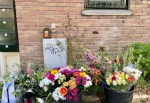 Bloemen voor ‘lieve, goede, zorgzame vriend’ die werd doodgestoken
