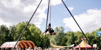 Circusbende Festival strijkt neer in Erasmuspark