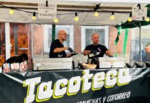 Truffeltaco’s eten bij Tacoteca op de Ten Katemarkt