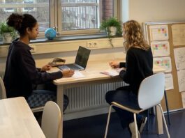 Huiswerkbegeleiding, rustig je huiswerk maken met een docent naast je…