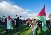Zó eindigde de Pro-Palestina-mars in het Westerpark
