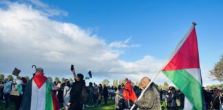 Zó eindigde de Pro-Palestina-mars in het Westerpark