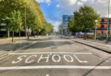 Maatregelen tegen hardrijders op Pieter Calandlaan