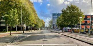 Maatregelen tegen hardrijders op Pieter Calandlaan