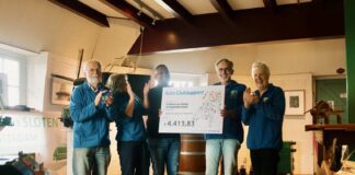 In Amsterdam 105 clubs verrast met Rabo ClubSupport cheque