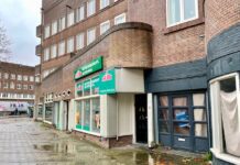 Koopjeswinkel Gideon naar de Jan van Galenstraat