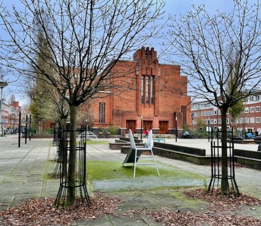 Bomen moeten weg voor vergroening plein in De Baarsjes