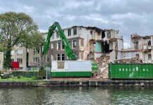 Sloop woningen uit 1909 in Oud-West begonnen