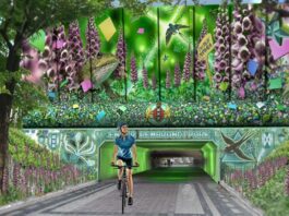 Ontwerpen gekozen voor kunst fietstunnels bij Rembrandtpark