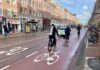 Fietsers tevreden over Kinkerstraat, zorgen over auto’s op fietsstrook