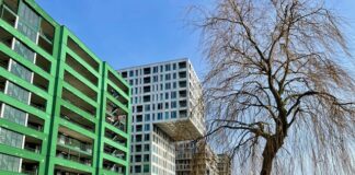 In aanbouw: 250 huurappartementen met groene gevels