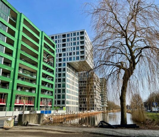 In aanbouw: 250 huurappartementen met groene gevels
