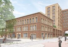 Azc in Houthaven krijgt hoge poort richting brug over het IJ