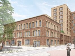 Azc in Houthaven krijgt hoge poort richting brug over het IJ