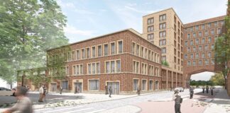 Azc in Houthaven krijgt hoge poort richting brug over het IJ