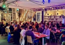 Dialoog diner Amsterdammers in Gesprek in De Hallen