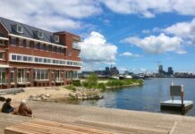 Stettineiland Houthaven krijgt pleintje aan het water