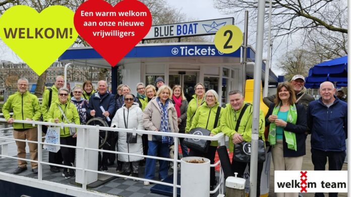 Welkom! nieuwe vrijwilligers